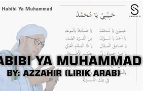 Habibi Ya Muhammad Lirik Terjemahan